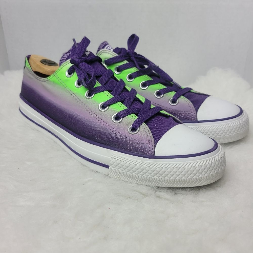 Converse 141295f CT OX Rare Faded Tie DyeUnisex Sneaker Shoes Size 8.5 M 10 W